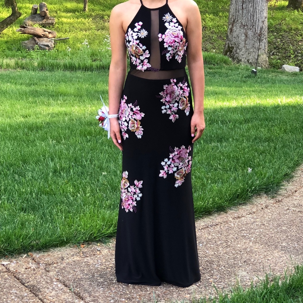 full length black tie/special occasion dress